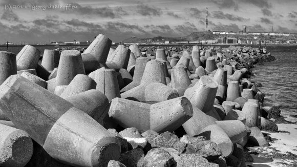 Tetrapoden auf der Helgoländer Düne - Bild Nr. 201306038971